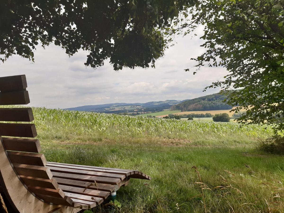 Gaestezimmer Im Freudenthal Extertal Exterior foto