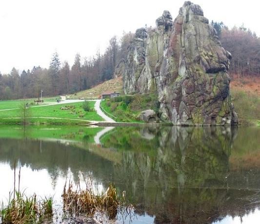 Gaestezimmer Im Freudenthal Extertal Exterior foto